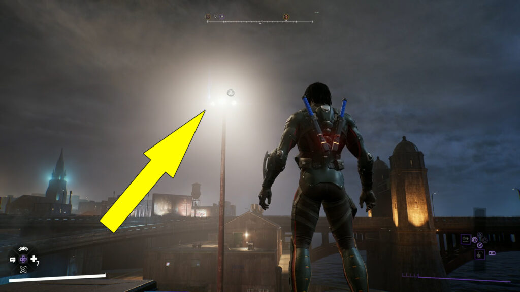 Historic Gotham Batarang 5: On Top Of A Lamp Post
