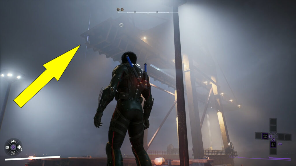 Lower Gotham Batarang 1: On A Wooden Beam At The Pier