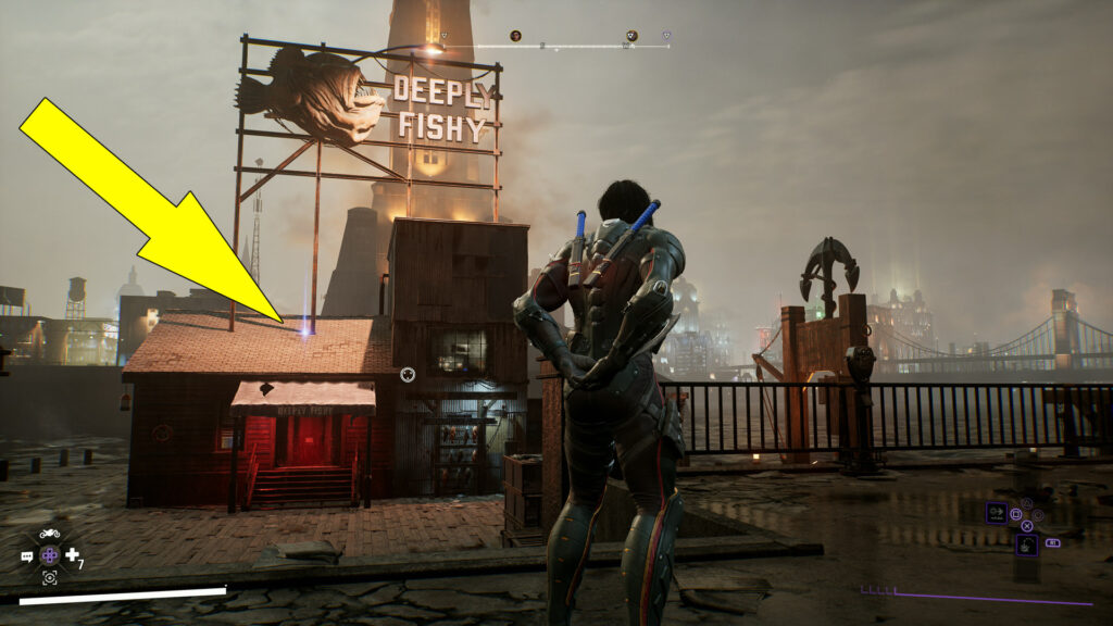 New Gotham Batarang 1: On Top Of Deeply Fish Shop