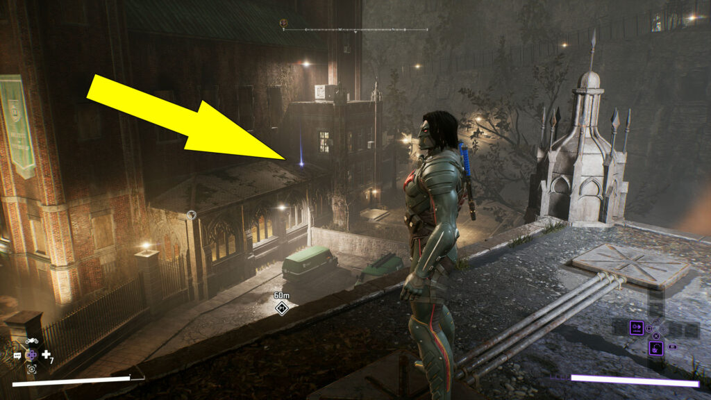 North Gotham Batarang 5: On A Lower Roof Of A Gotham University Building