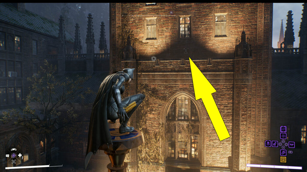 Historia Strigidae Page 3: On A Building In Gotham City University