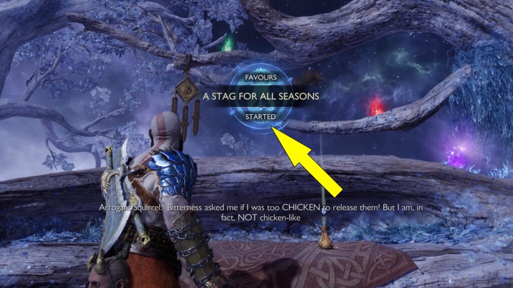 God Of War Ragnarok A Stag For All Seasons Walkthrouhg
