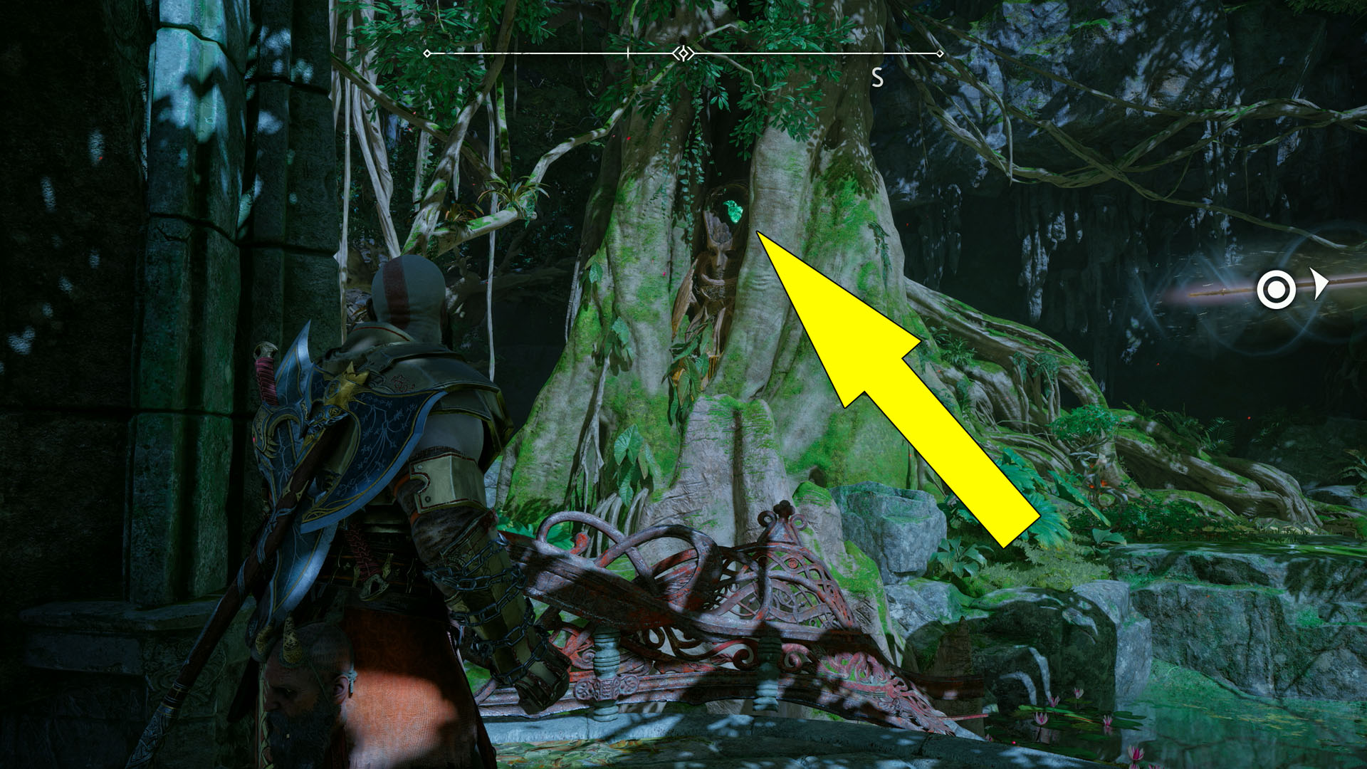 god of war ragnarok odin's ravens vanaheim abandoned village
