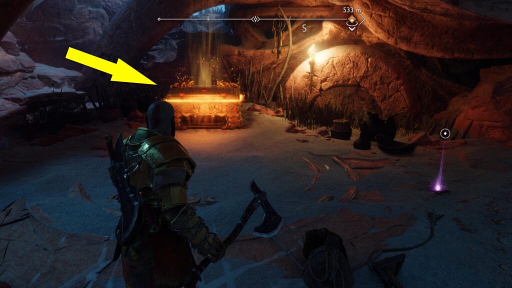 God Of War Ragnarok Barrens Legendary Chests Locations Guide