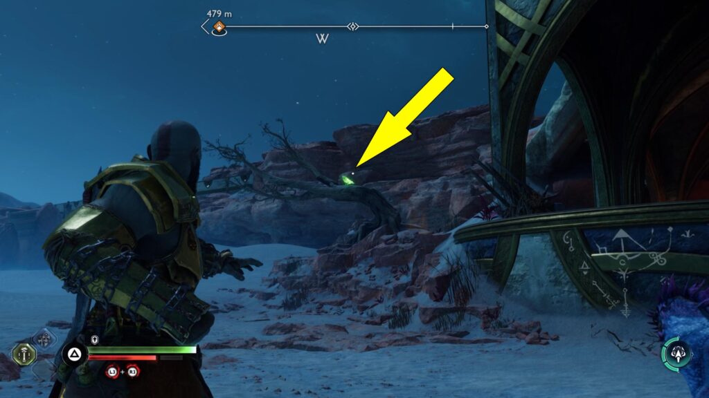 God Of War Ragnarok Barrens Odin Raven Location