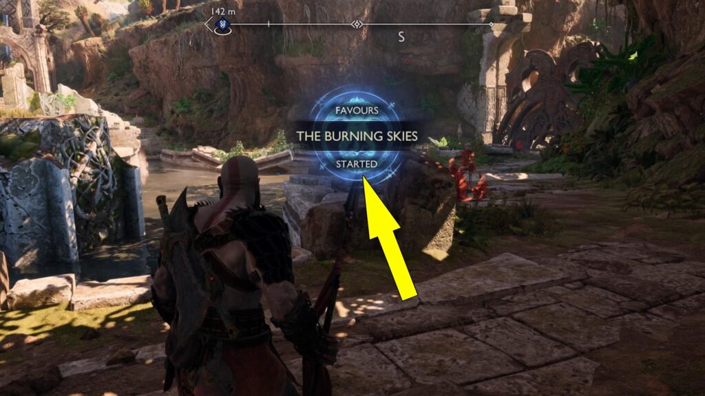 God Of War Ragnarok Burning Skies Walkthrough