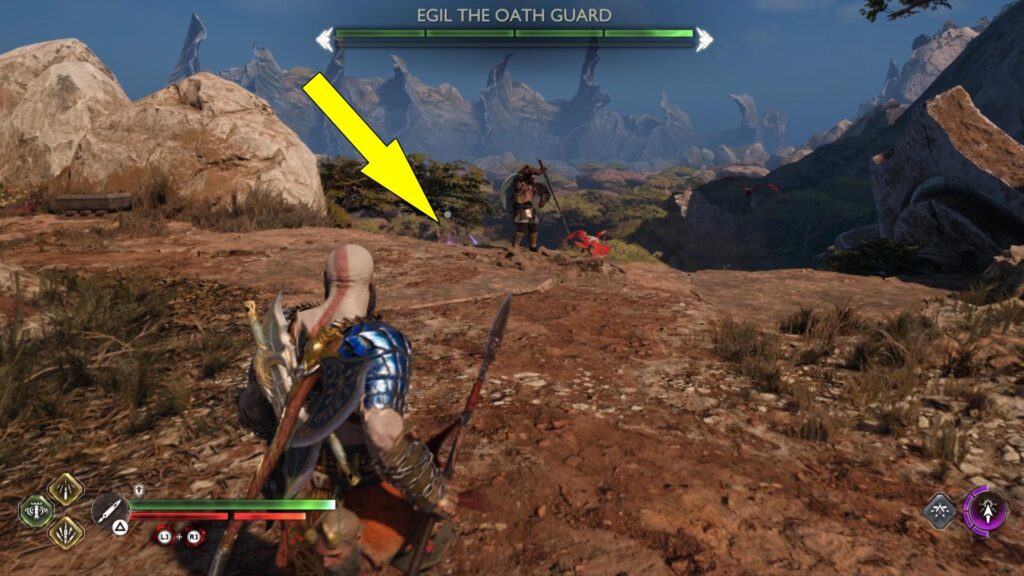 God Of War Ragnarok Casualty Of War Brooch Half Location