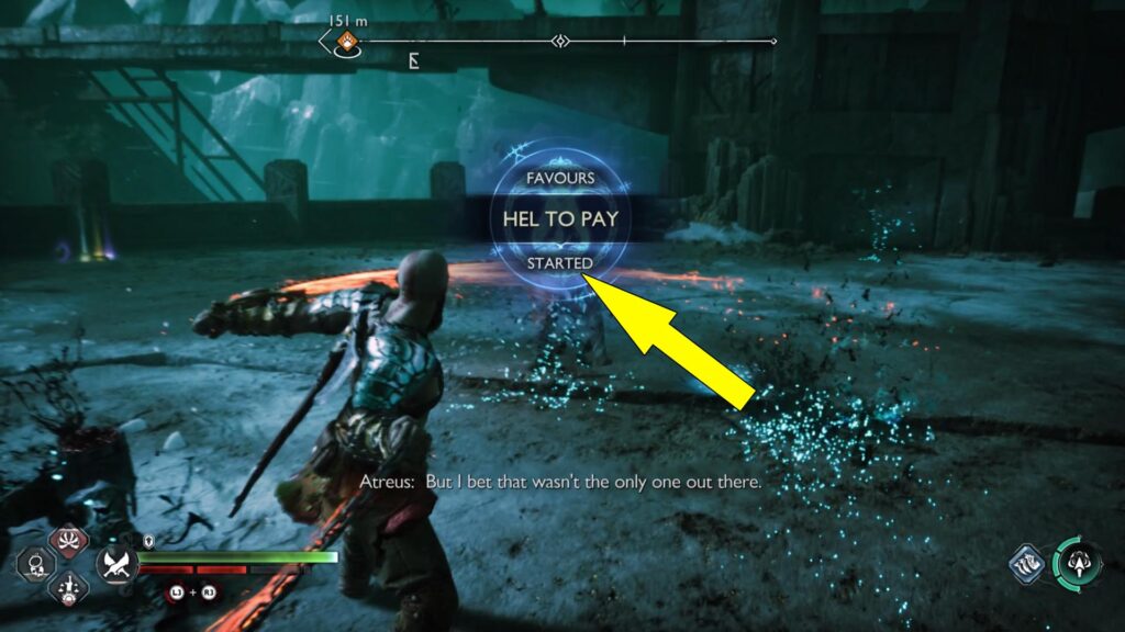 God Of War Ragnarok Hel To Pay Favour Walkthrough