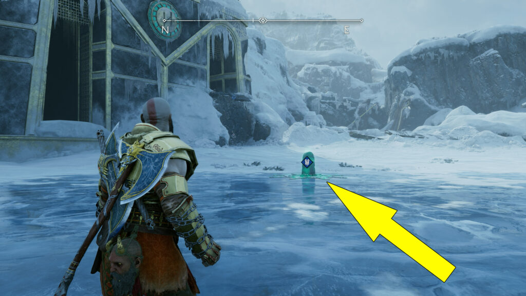 God Of War Ragnarok Lake Of Nine Berserker Gravestone Location