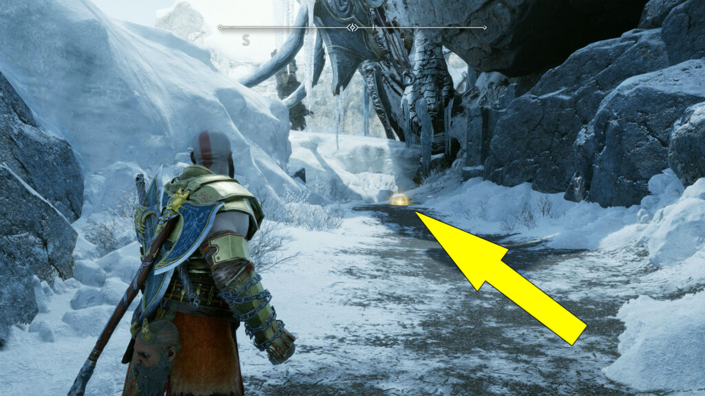 God Of War Ragnarok Lake Of Nine Buried Treasure Location