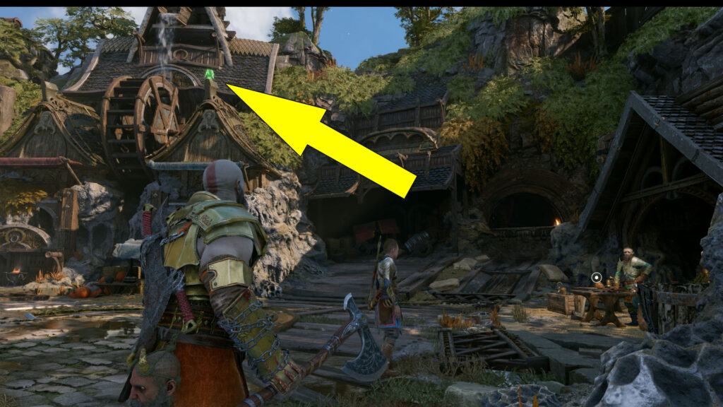 God of War Ragnarok Nidavellir Odin's Raven Location