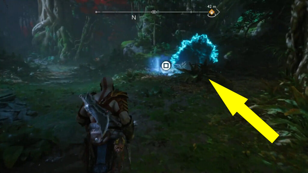 God of War Ragnarok Southern Wilds Hel Tear: Near The Mystic Gateway