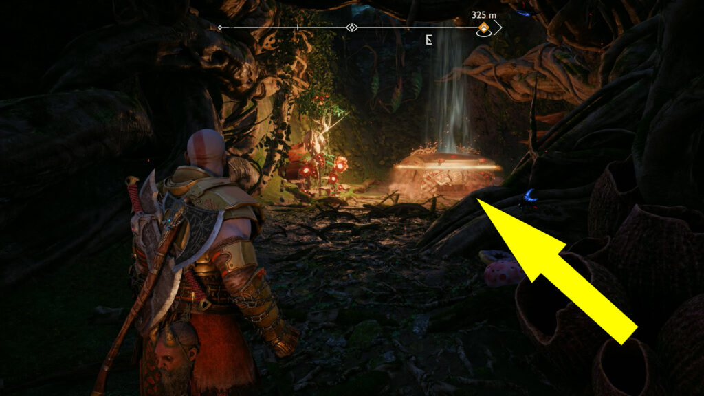 Legendary Chest (Wrath of the Frost Ancient): Behind A Wall