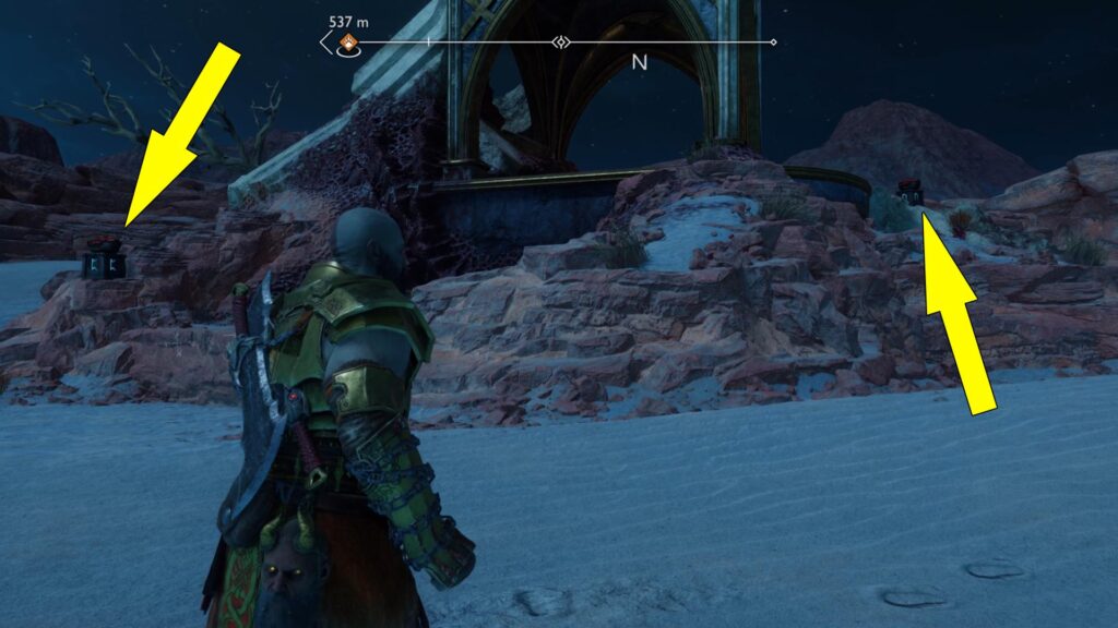 God Of War Ragnarok The Barrens Nornir Chest Location