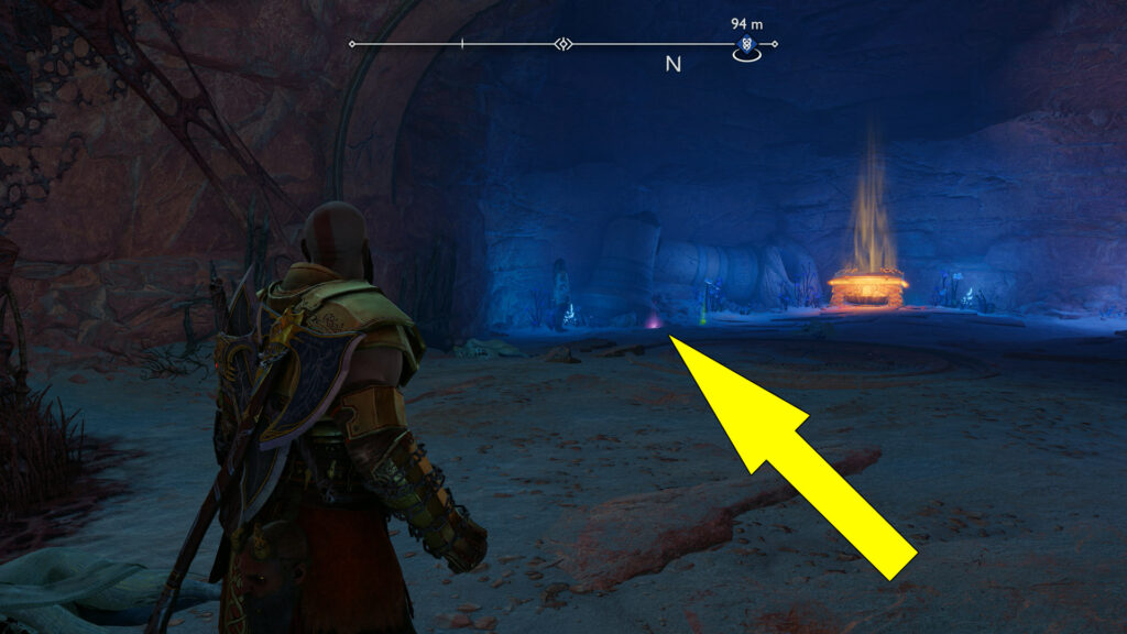 God Of War Ragnarok The Burrows Artefact Location