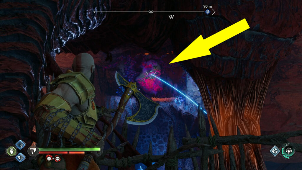 God Of War Ragnarok The Burrows Clear Path Hive Material