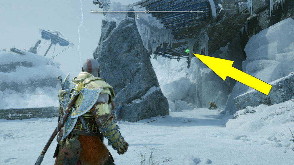 God Of War Ragnarok The Derelict Outpost Odin's Raven Location