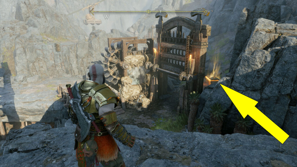 God Of War Ragnarok The Forge Legendary Chest Location