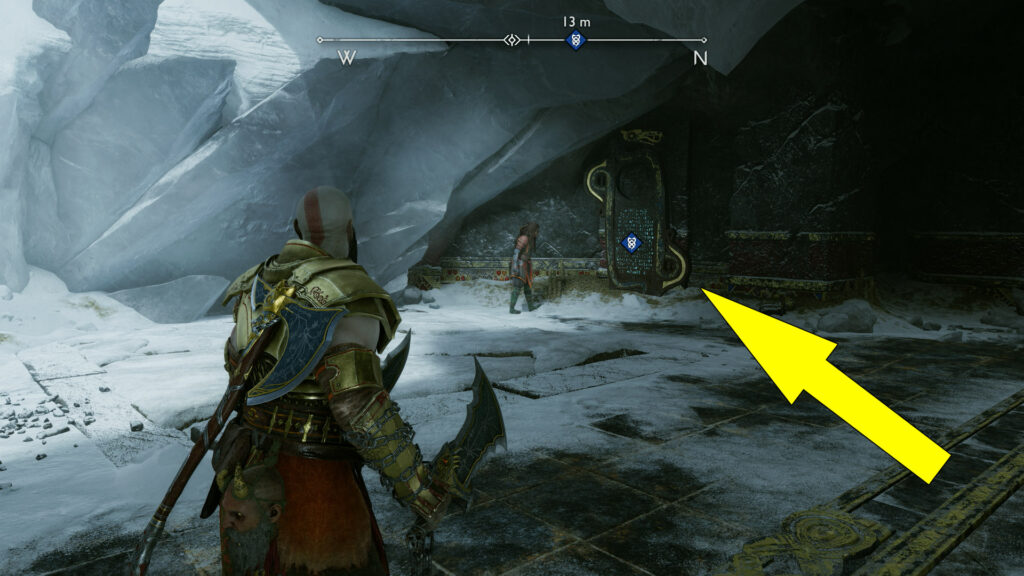 God Of War Ragnarok The Lost Treasure Lore Marker & Sigrun's Curse Favour Location