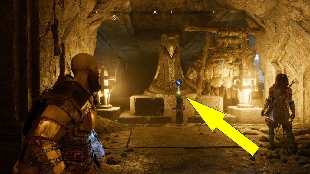 God Of War Ragnarok The Oarsmen Fjortlund Vault Key Half Location