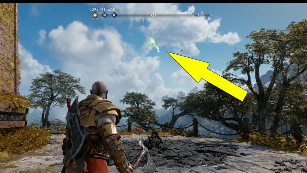 God Of War Ragnarok Odin's Raven Location