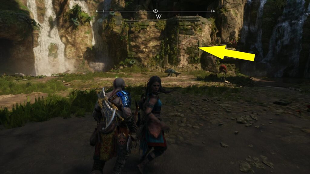 God of War Ragnarok Under The Rainbow Treasure Location