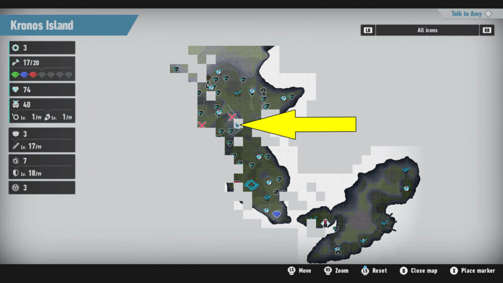 Sonic Frontiers M-007 Challenge Location