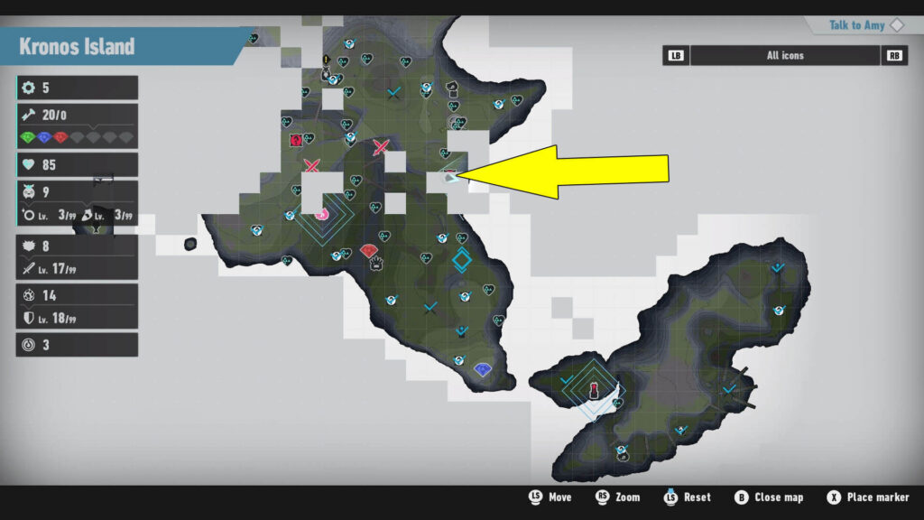 Sonic Frontiers M-009 Challenge Location