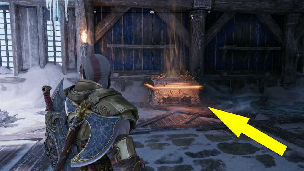 God Of War Ragnarok Aesir Prison Wreckage Legendary Chest Location