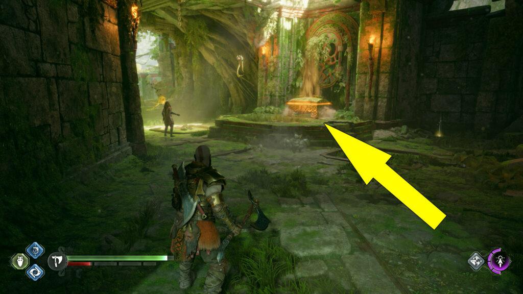 God Of War Ragnarok Noatun's Garden Legendary Chest Location