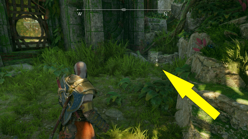 God Of War Ragnarok Noatun's Garden Lore Treasure Map Location