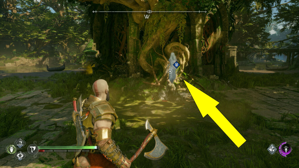 God Of War Ragnarok Noatun's Garden River Delta Favour Location