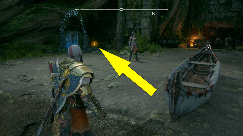 God Of War Ragnarok River Delta Buried Treasure Location