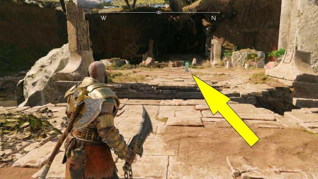 God Of War Ragnarok The Sinkholes Berserker Gravestone Location