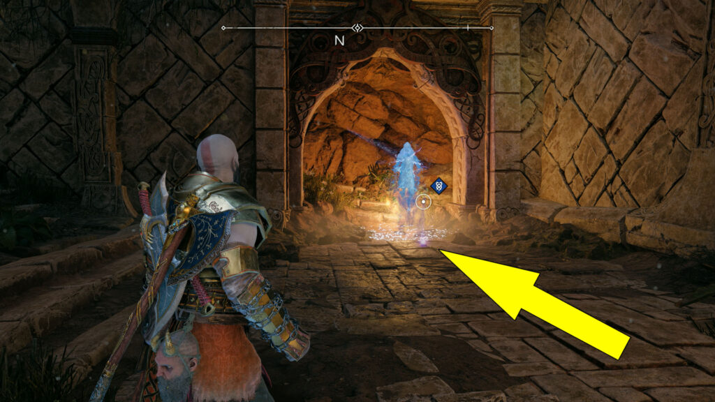 God Of War Ragnarok The Sinkholes Casualties of War The Hourglass Location