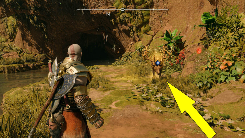 God Of War Ragnarok The Sinkholes Seasonal Stag Location