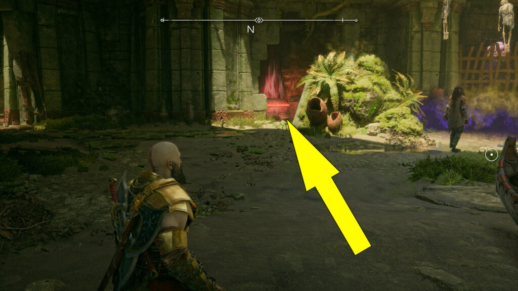 God Of War Ragnarok The Veiled Passage Lunda's Broken Bracers Location