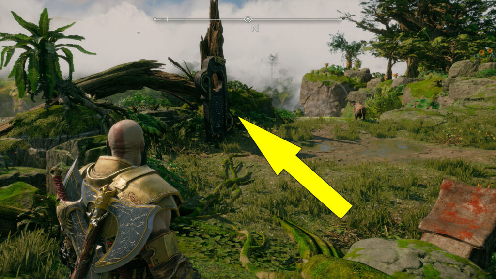 god of war ragnarok western barri woods loke marker location - GameClubz