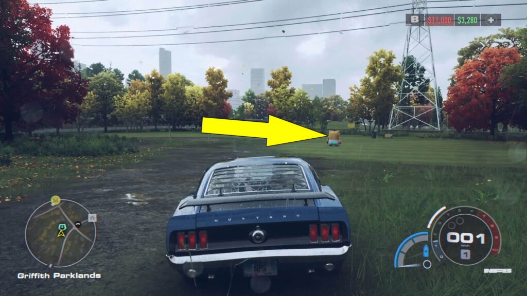 Need For Speed 2022 Griffith Parklands Bear Champ Collectibles Locations