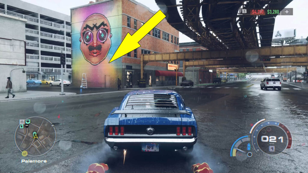 Need For Speed 2022 Palemore Street Art Locations