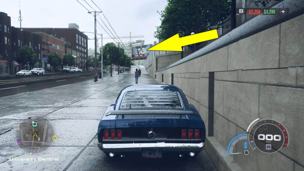 Need For Speed 2022 University Central Billboards Collectibles Locations
