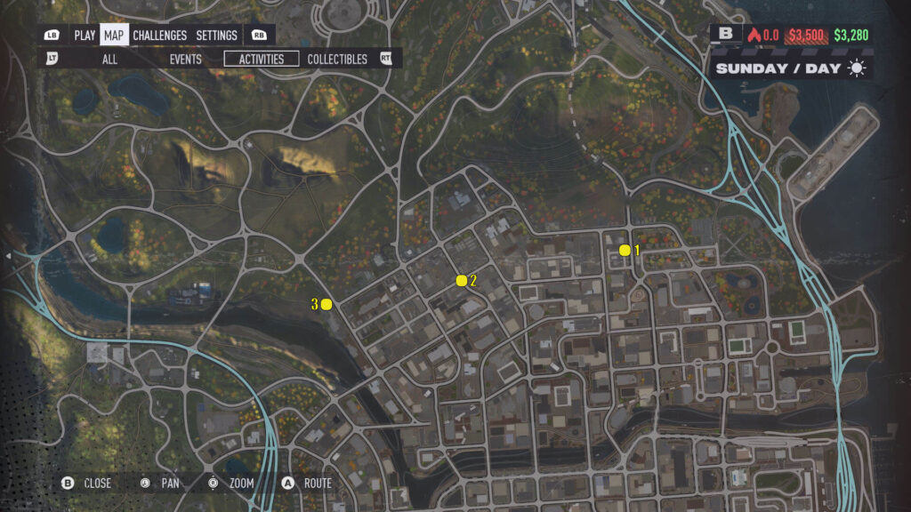 Need For Speed Unbound 2022 Billboards Locations Map