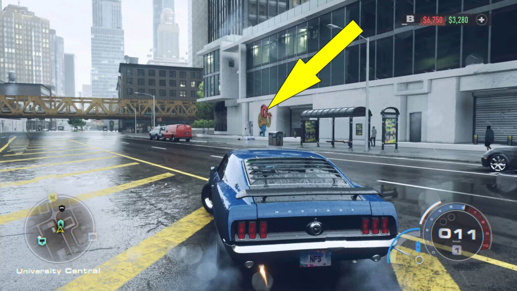 Need For Speed Unbound University Central Street Art Collectibles Locations