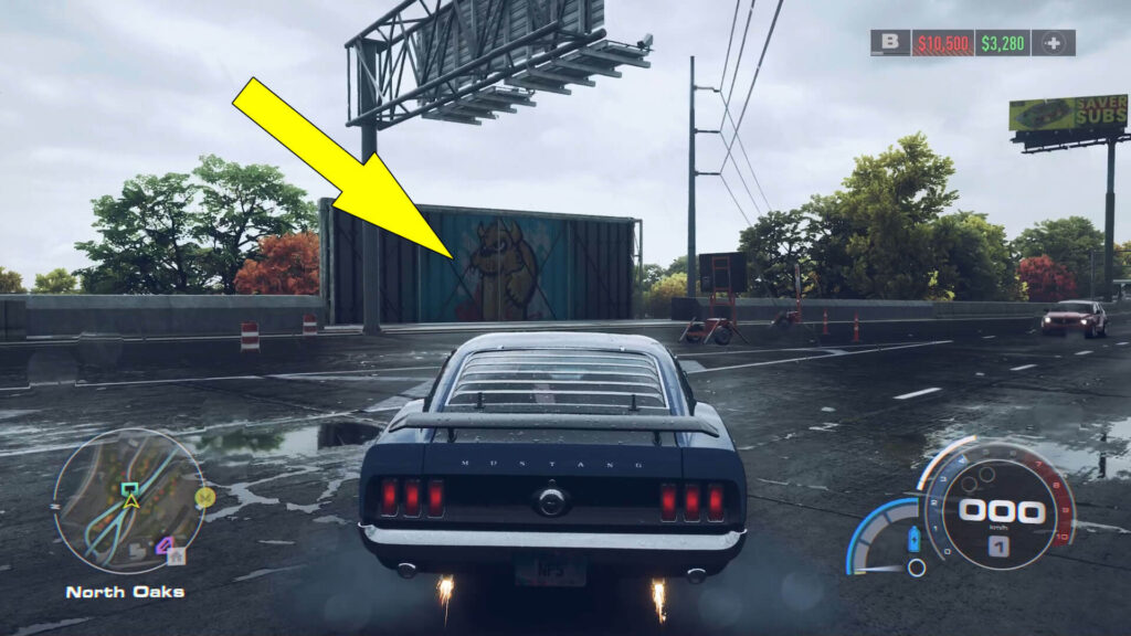 NFS 2022 North Oaks Billboards Collectibles Locations