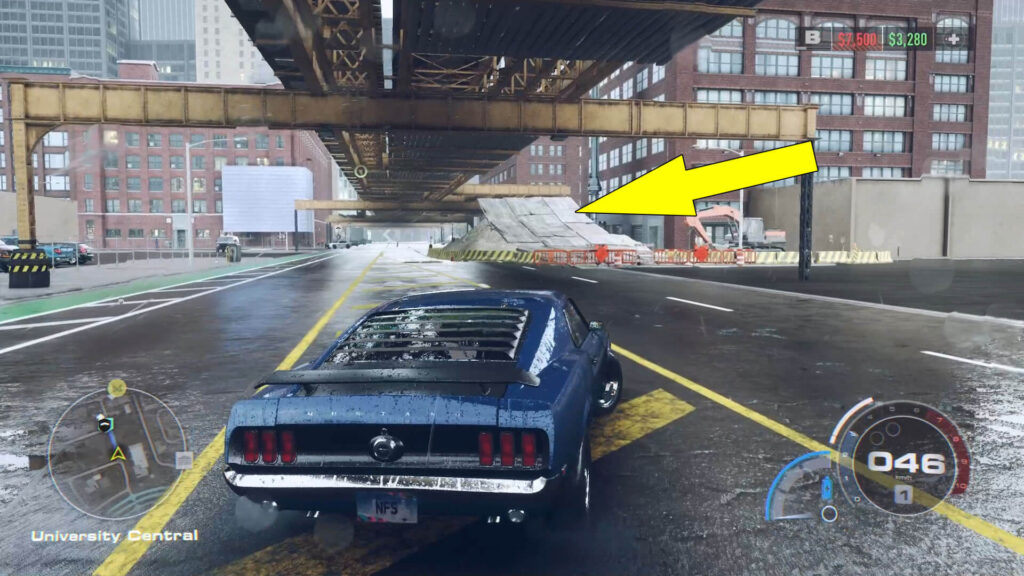 NFS 2022 University Central Billboards Collectibles Locations