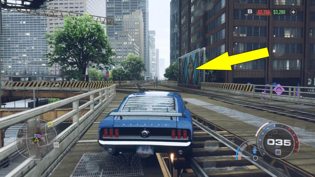 NFS Unbound University Central Billboards Collectibles Locations