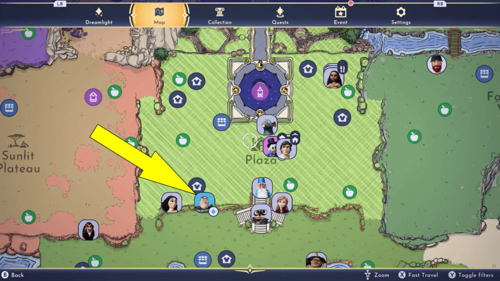 Disney Dreamlight Valley You're My Favorite Deputy Where To Find Buzz Lightyear