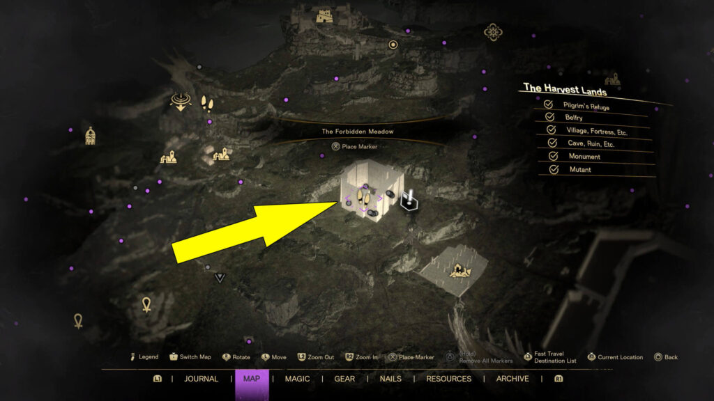 Forspoken The Harvest Lands Forbidden Meadow How To Enter