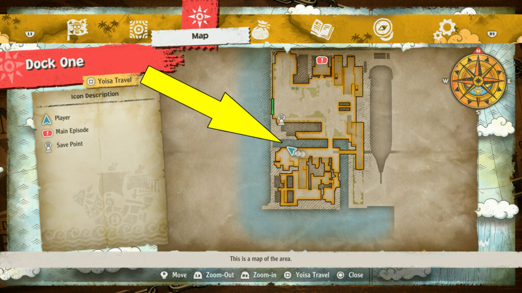 One Piece Odyssey Yuka Map Location