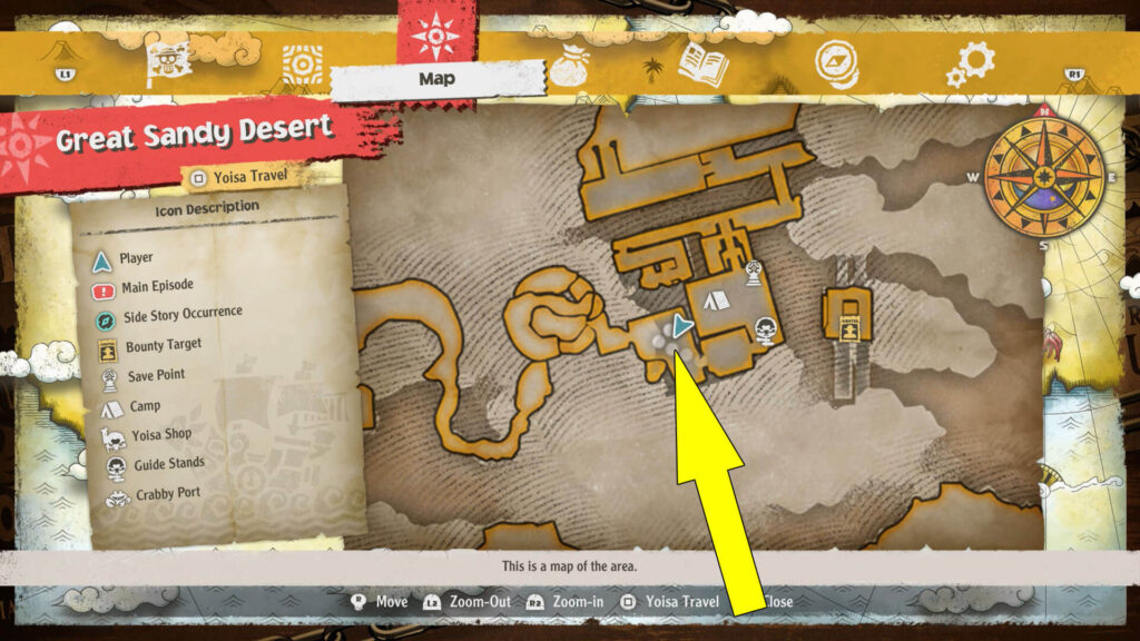 One Piece Odyssey Harbinger Vigo Bounty Hunt Location Guide